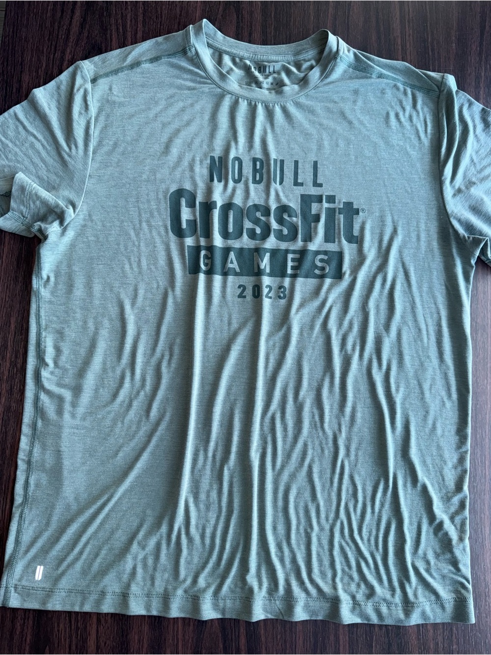 NOBULL Men's CrossFit Games Performance Tee - Sage Green
